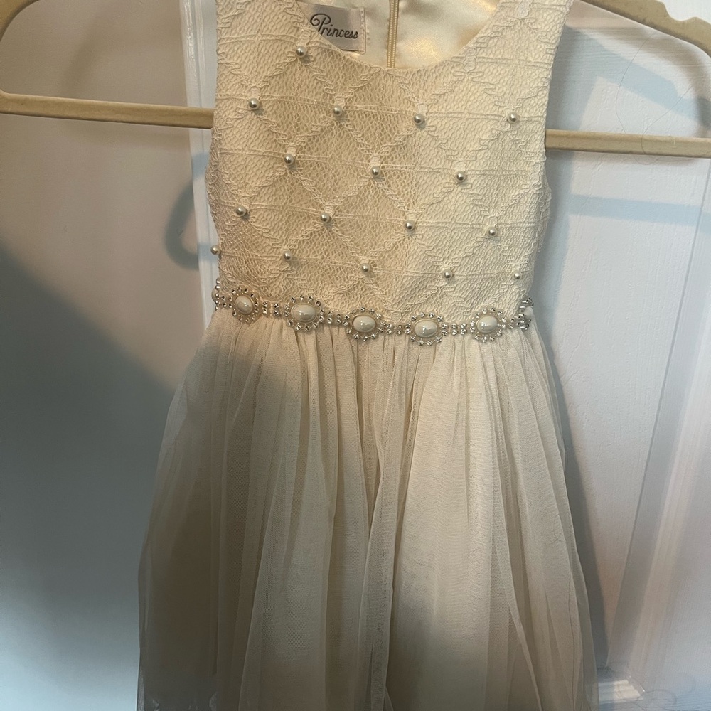 Prince Cream Kids Dress